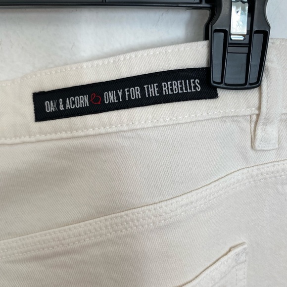 Oak & Acorn Everyday Carpenter Pants Womens 30 Mid Rise Cotton and Lyocell NWT - Picture 6 of 9